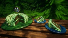 Mint Forest Cake (2024 Birthday)