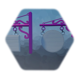 The Pink Palace Apartment Signs! - Coraline! <3