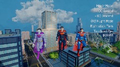 Lucid Stews Amazing City with Superman