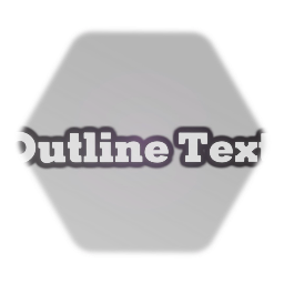 Outline Text