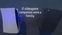 if videogame companies were a family