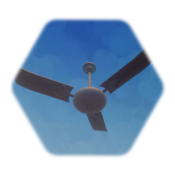 Old Industrial Ceiling Fan