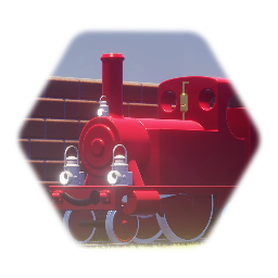 The Little Red Engine Who Went To Town  ( @Rodekirby train )