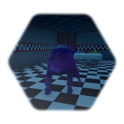 The slaughter behind the man?