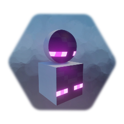 Enderman Face Texture (sticker mode)