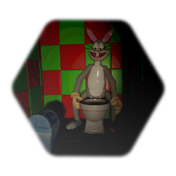 <term> Bugs bunny toilet