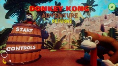 DONKEY KONG ADVENTURE RETURNS  ( DEMO )