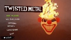Twisted Metal Title Screen