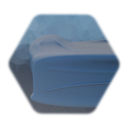 Wrinkled bedsheet