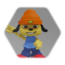 Stylized PaRappa the Rapper