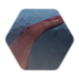 Single cut off finger