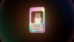 Am Robot Collectable card