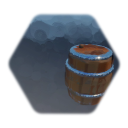 Деревянная бочка