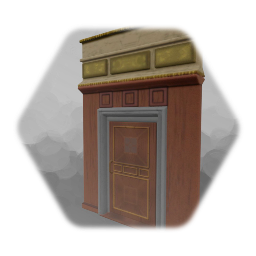 Amnesia asset: Standard wall with standard doorway and door