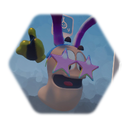 Animation Worm Cactus