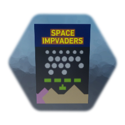 Space Impvaders Poster