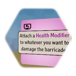 Breakable Barricade (Kit)