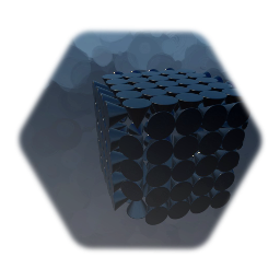 Metal Spike Cube