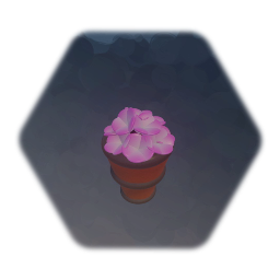 Tropical Flower Pot