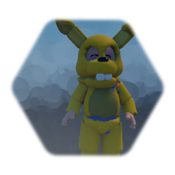 Chucky in spring bonnie suit