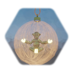 Golden monkey - Christmas ball