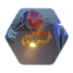 Pommel, staff tips and sculpts