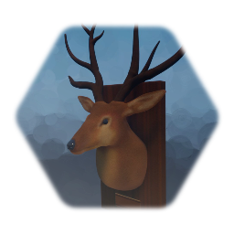 Stag head