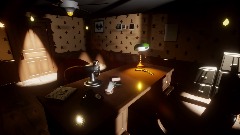 Noir Detective's Room