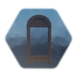 Mirror Old textured wood