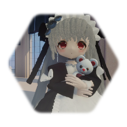 Gothic Anime Maid Doll