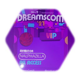 Nalpha's #DreamsCom21 Lanyard