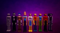 Take pictures with forsaken but not Roblox