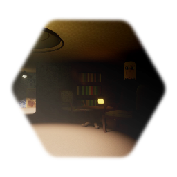 The witches house interior