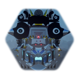 Terror Dino Robot Head