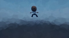 LBP sackboy (Can smile) white and black