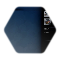 Resident Evil style menu prototype