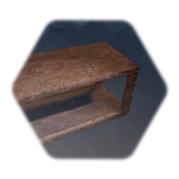 Old Solid Wood Table