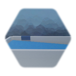 Motion controlled bathtub with dynamic water