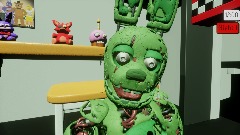 Spring trap jumpscare New