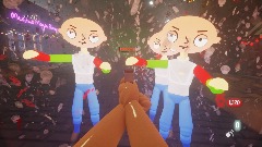 Cod Zombie's With Peter Griffin On Christmas Street-Challenge!