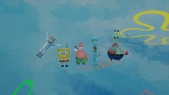Spongebob obstacle course