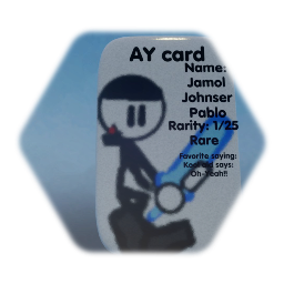 Jamol's AY card