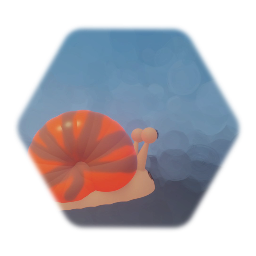 Snail, Random color n sticks 2 surfaces!