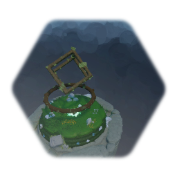 Animated ancient/fantasy sculpture