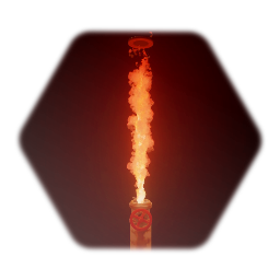 Blazing Gas Pipe with Manhole - The Pilgrim Gameplay Element