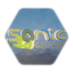 Sonic 3D genesis LOGO