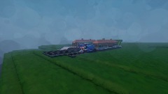 Percy's 0-4-0 Crashed.