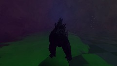 Godzilla vs Kong. Florida city attack from Godzilla.