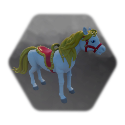 Poseable Carousel Horse