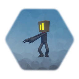 Bag man commits spooky dance